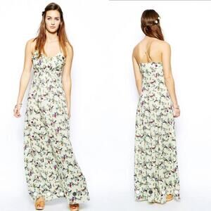 Traffic People | Songbird Ruffled Maxi Dress Sz XS